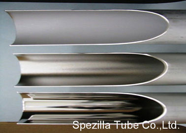 Seamless High Purity Stainless Steel Tubing Custom Lengths / Sizes 0.4um Surface